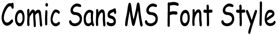 Comic Sans